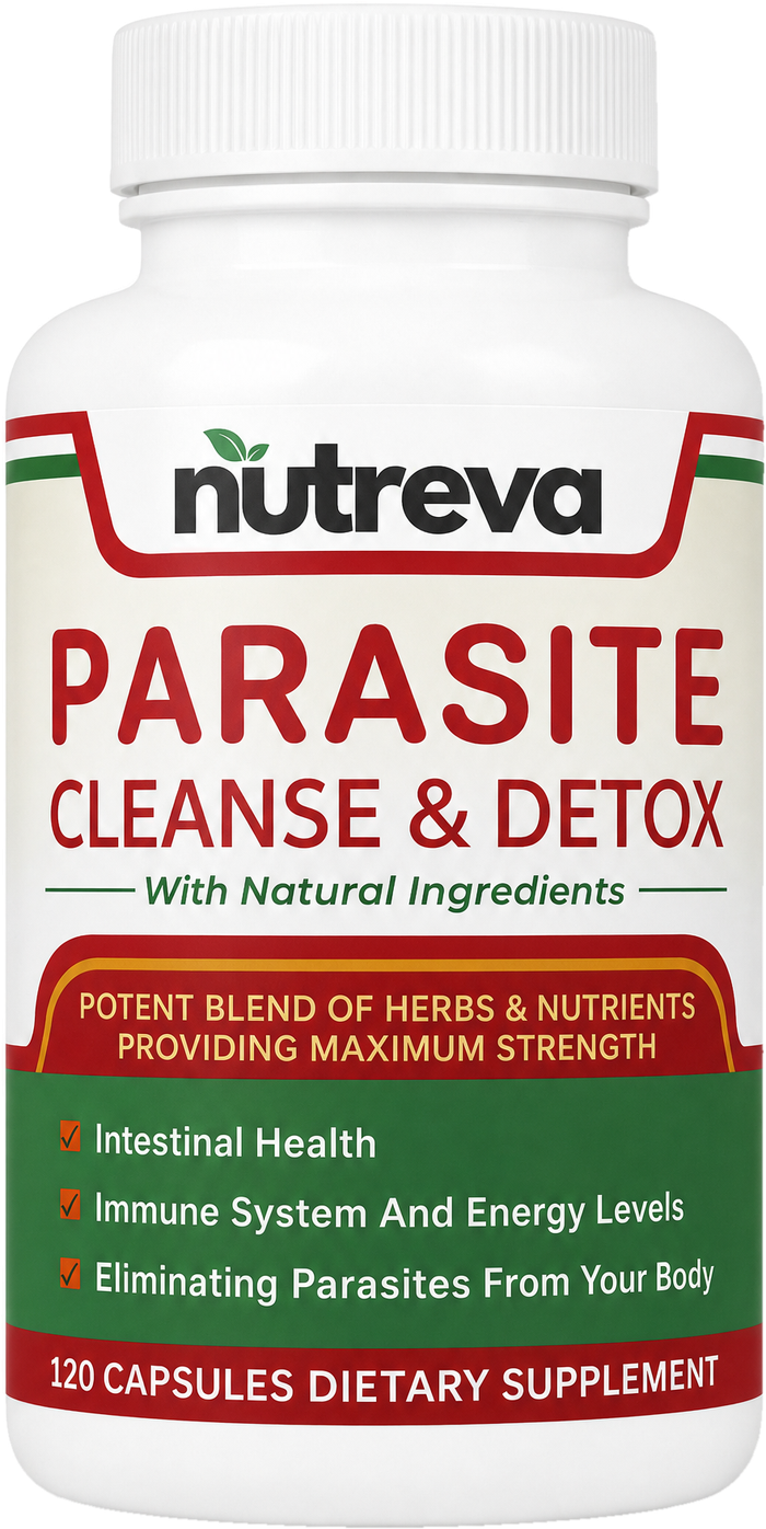 Nutreva Parasite Cleanse & Detox bottle